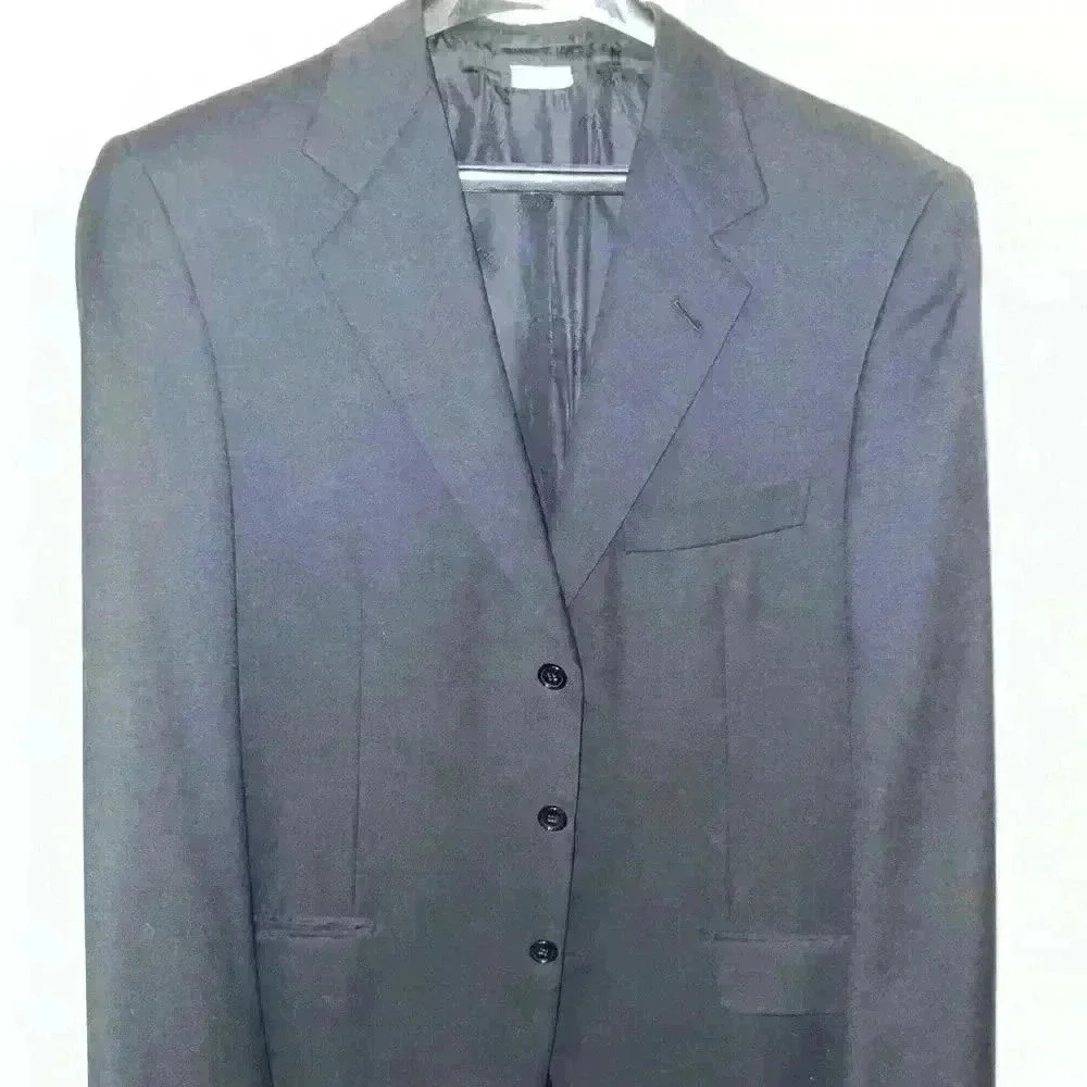 Brioni Mens Black Suit Jacket